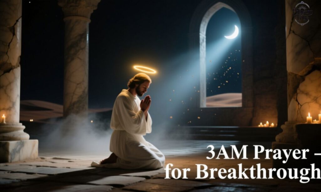 3AM Prayer for Breakthrough