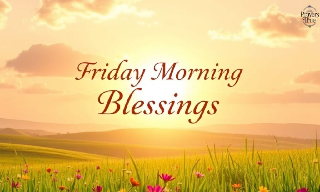 Beautiful Friday Morning Blessings