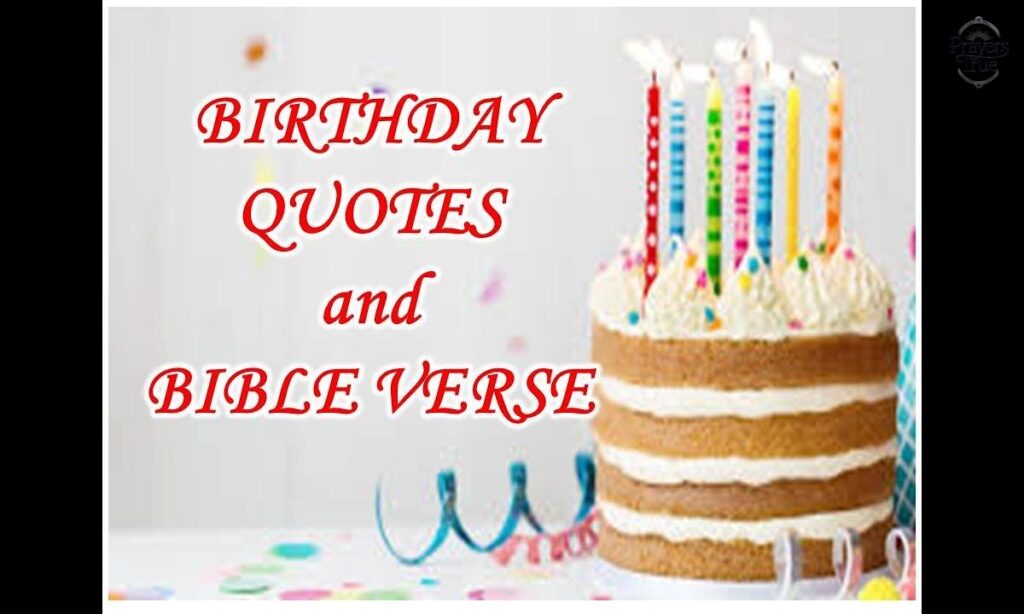 Bible Verses for Birthday Cards