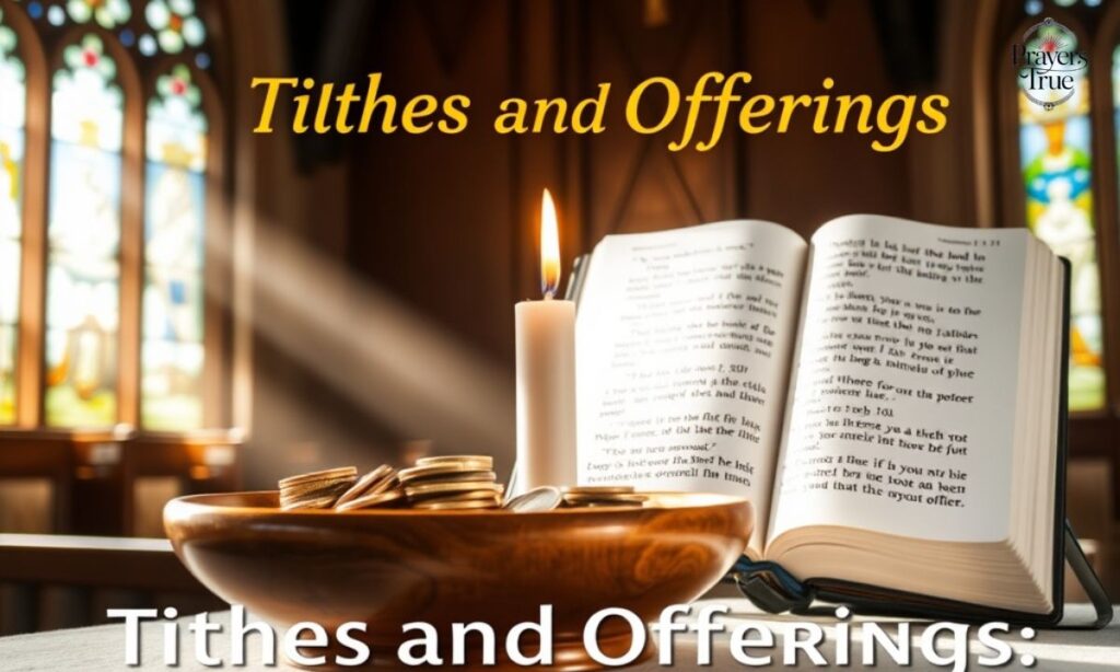 Exhortation About Tithes And Offering Verses In The Bible