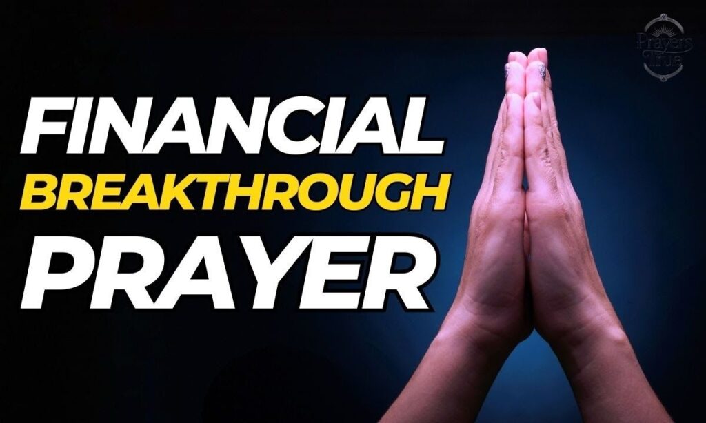 Financial Miracle Prayers That Work Immediately