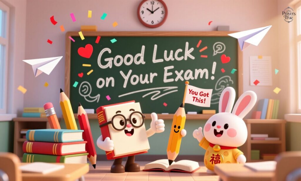 Funny Good Luck Messages for Exams