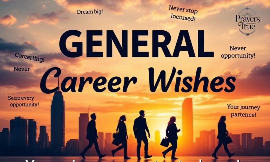 General Career Wishes