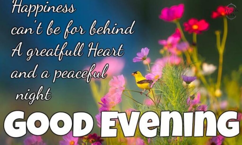 Good evening Messages