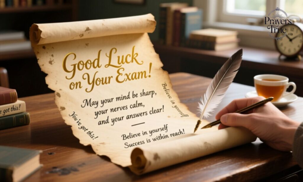 Good Luck Exam Wishes