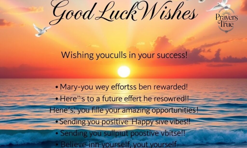Good Luck Wishes
