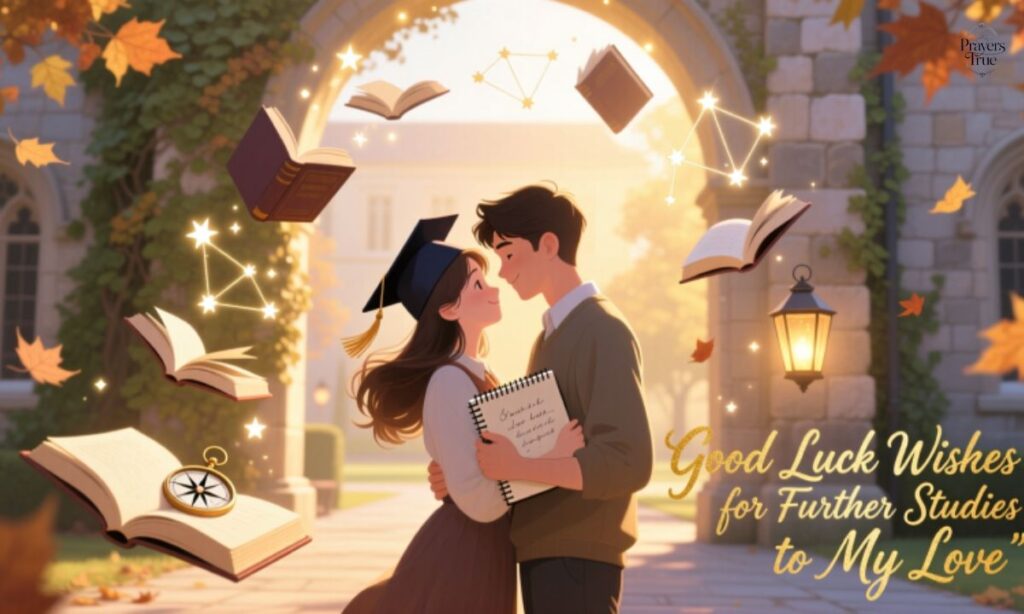 Good Luck Wishes for Further Studies to My Love