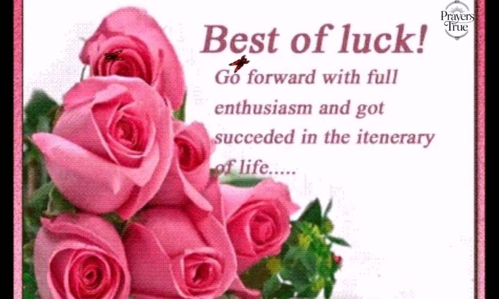 Good Luck Wishes to Kids