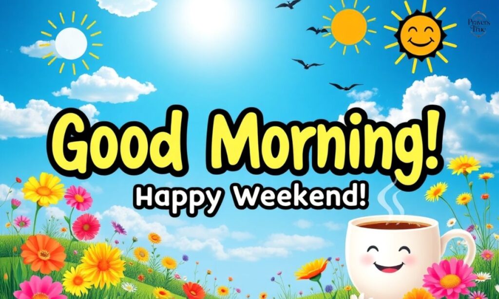 Good Morning Happy Weekend Messages