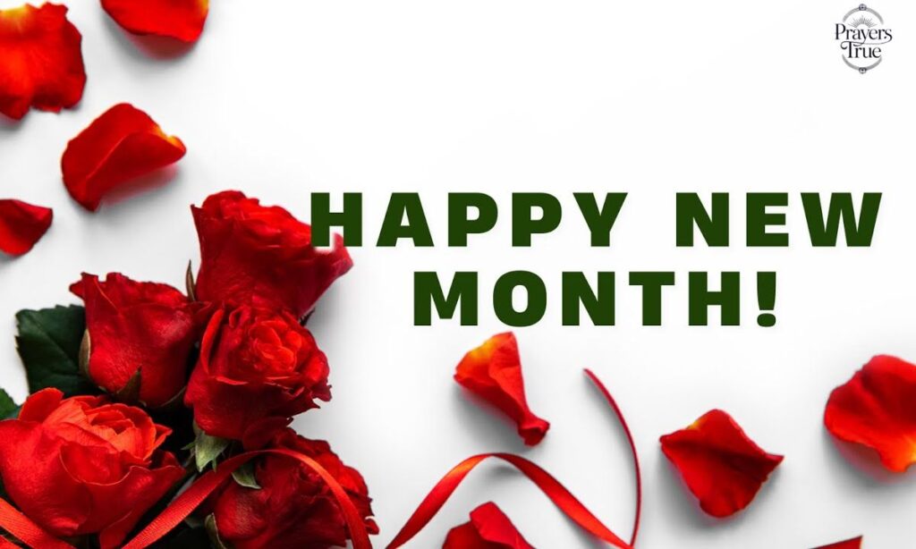 Happy New Month Message To My Love Far Away