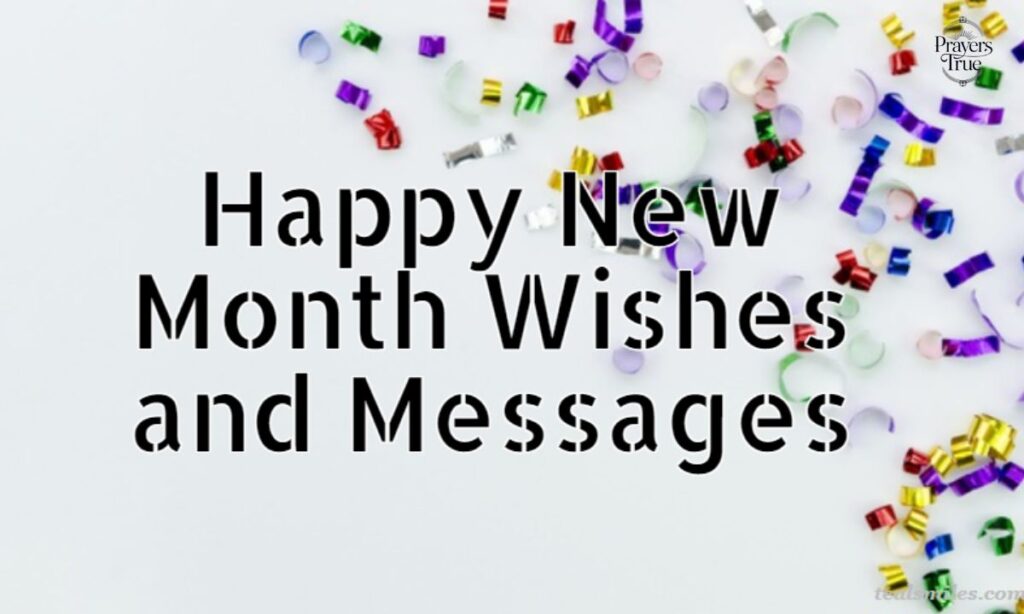 Month Messages for SonDaughter