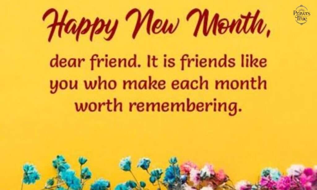 Happy New Month Supportive & Encouraging Wishes For Bf