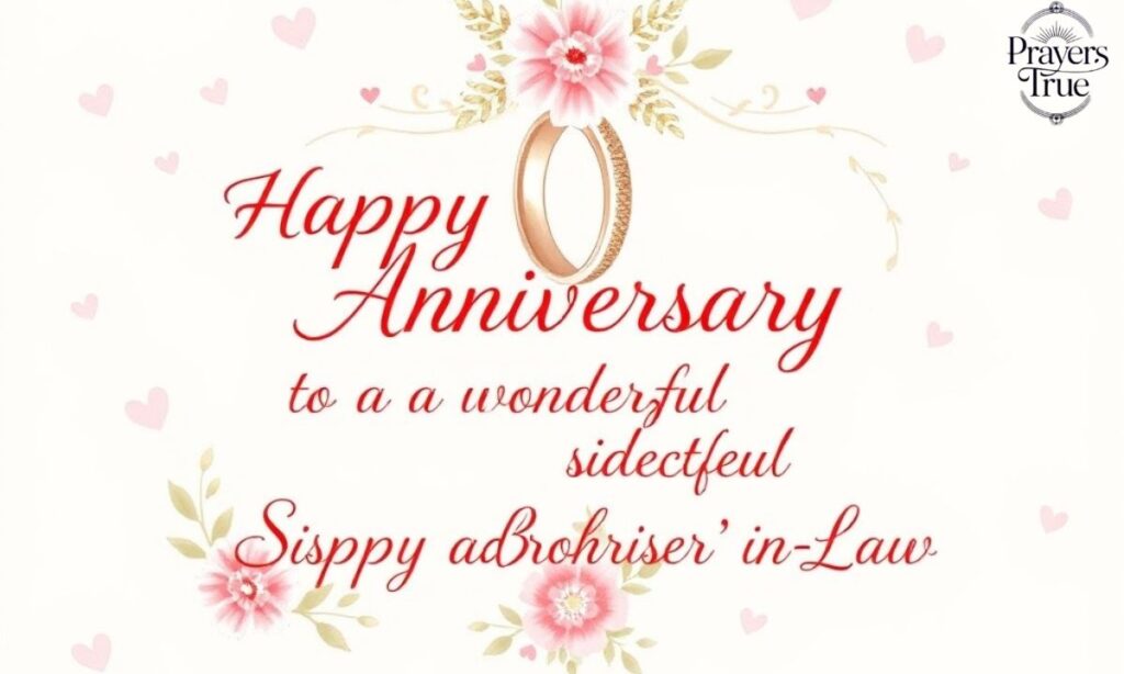 Short Anniversary Wishes for Sister and Brother-in-Law