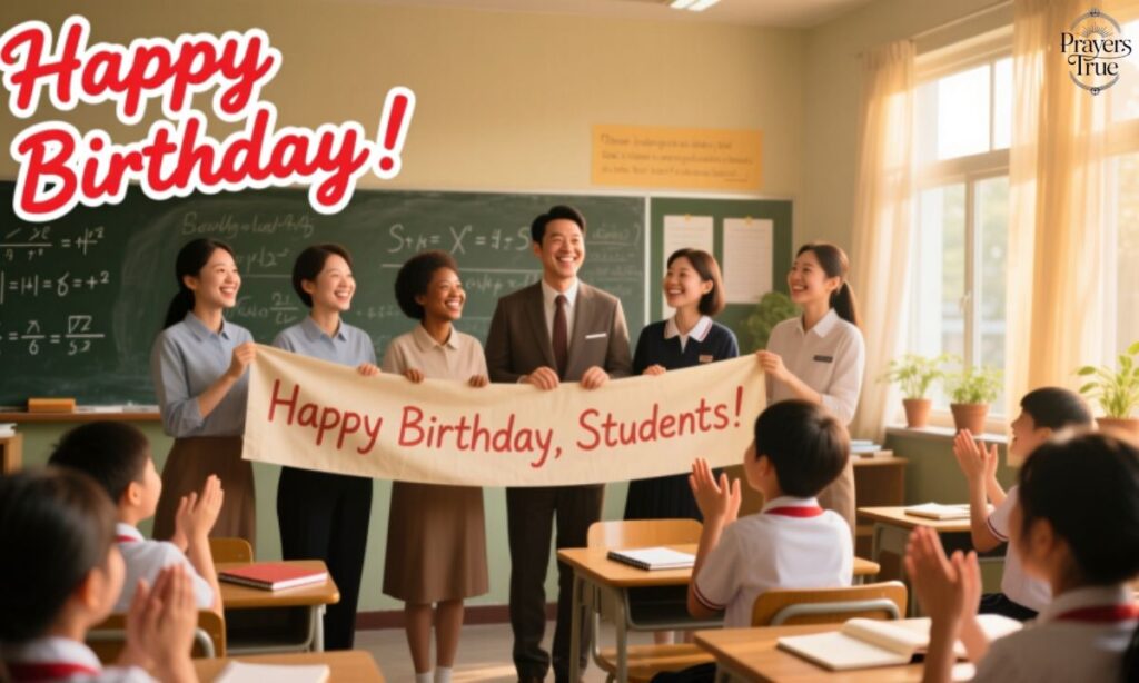 Short Birthday Wishes for Students from Teachers