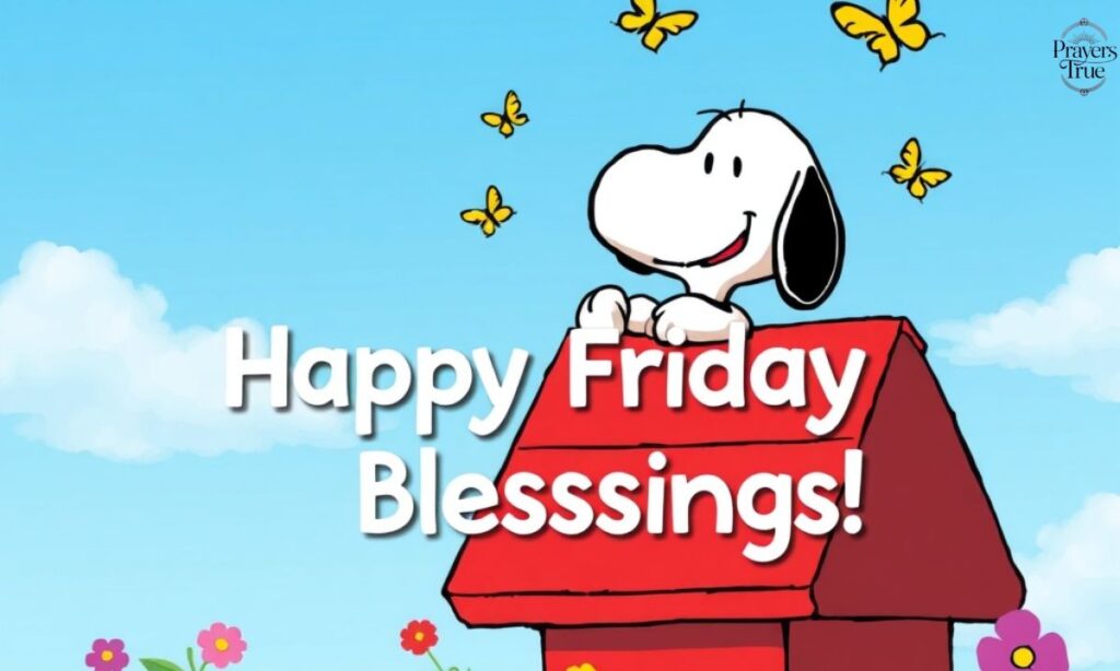 Snoopy Friday Blessings
