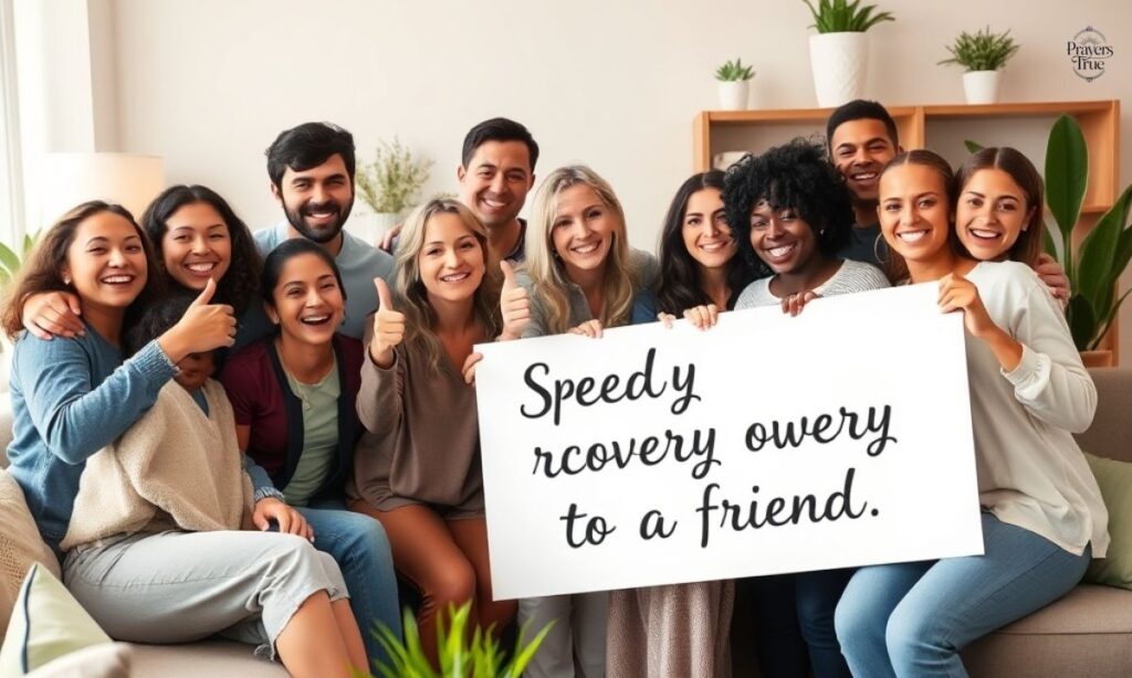 Speedy Recovery Wishes to a Friend