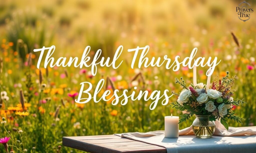 Thankful Thursday Blessings