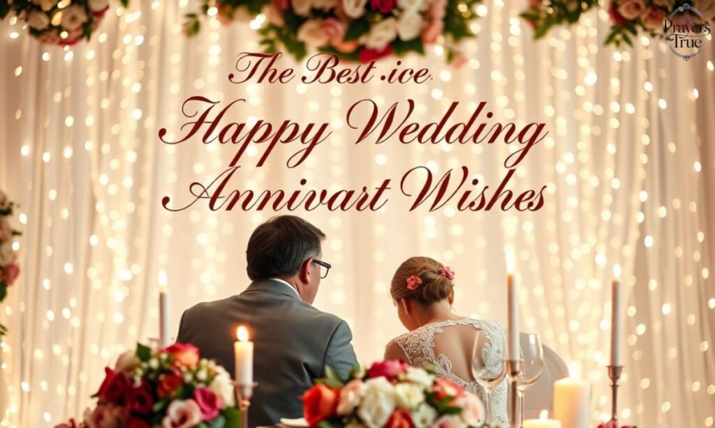 The Best Happy Wedding Anniversary Wishes