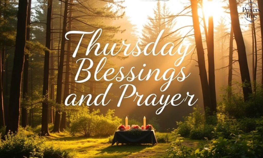 Thursday Blessings and Prayers