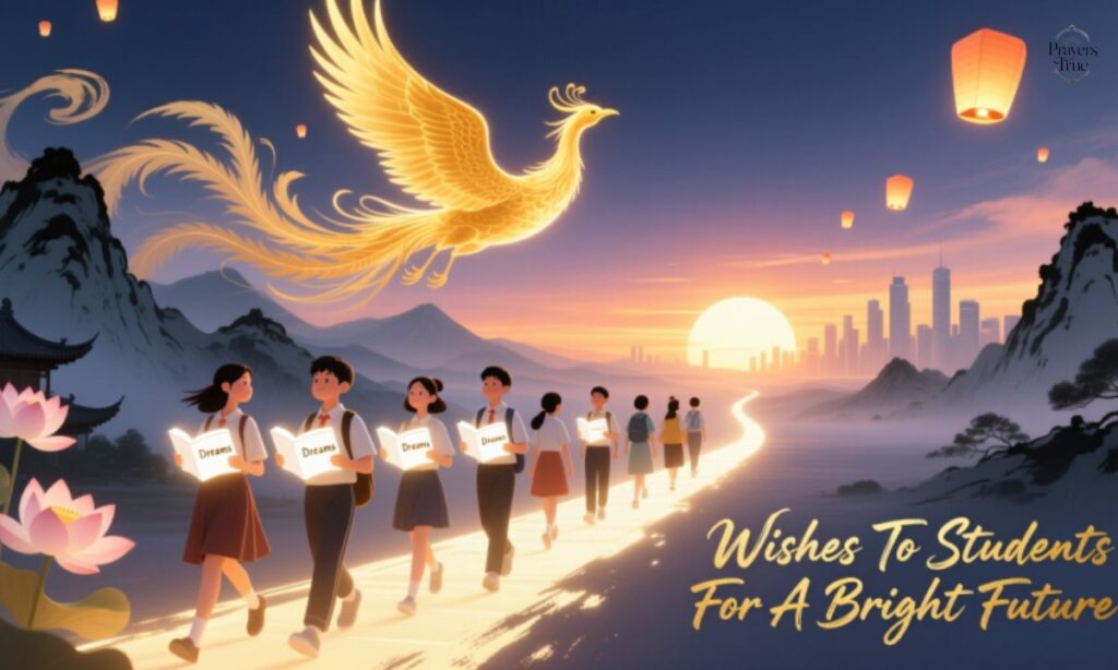 Wishes To Students For A Bright Future