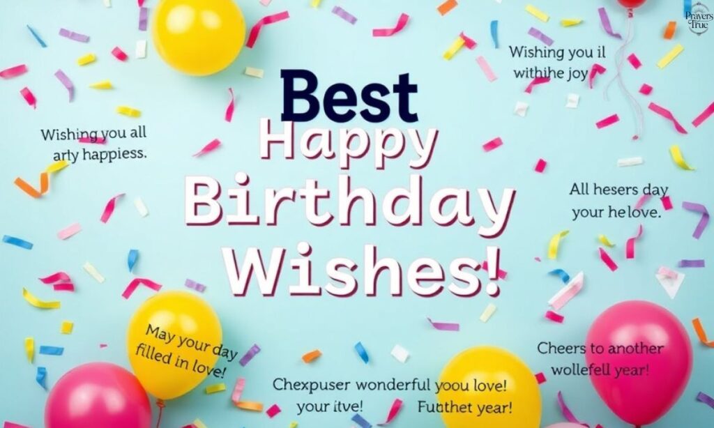 Best Happy Birthday Wishes