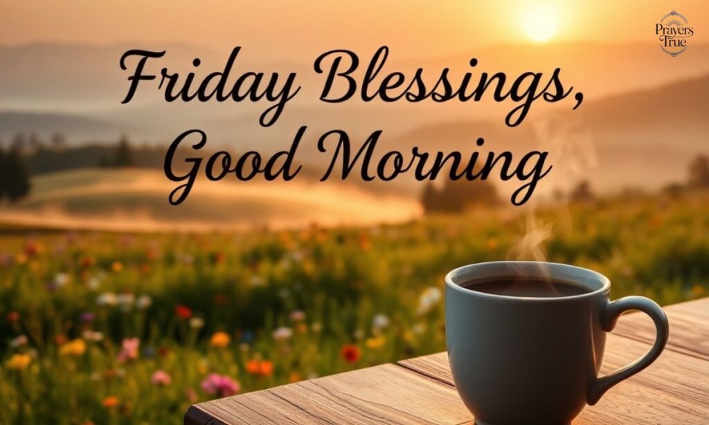 Friday Blessings Good Morning