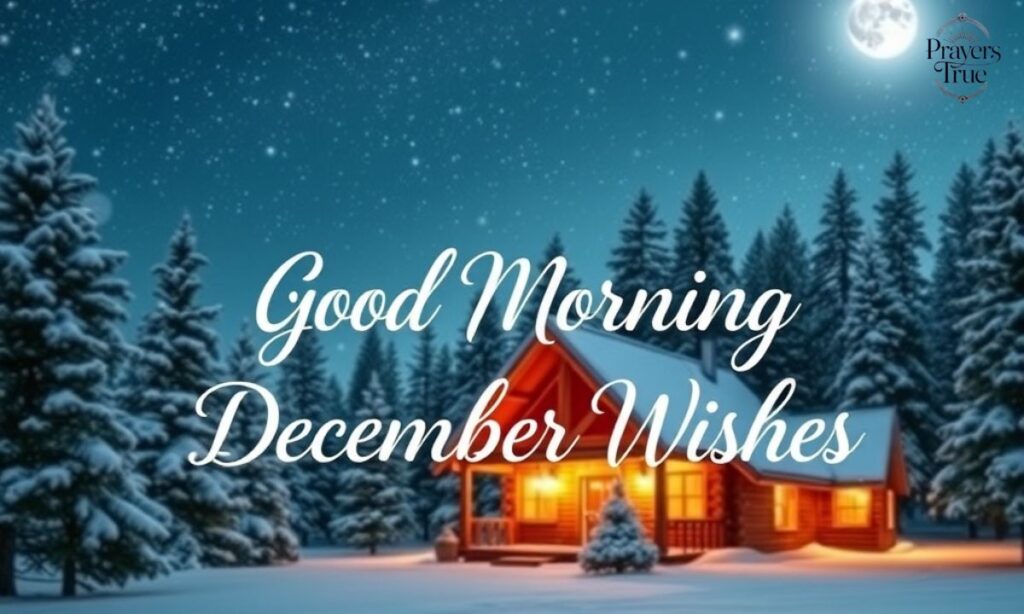 Good Morning December Wishes