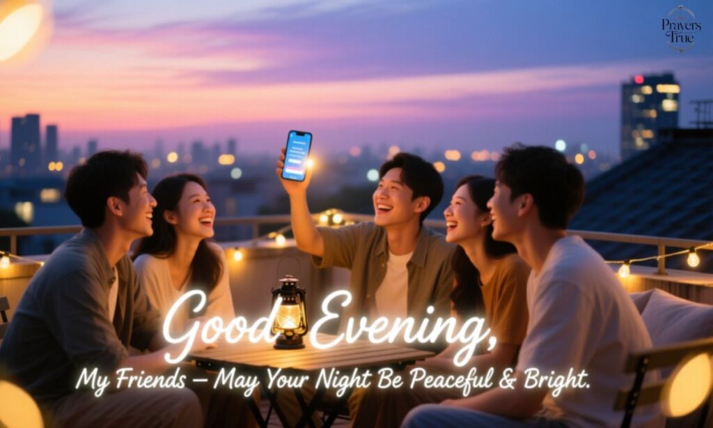 Inspirational Good Evening Messages for Friends