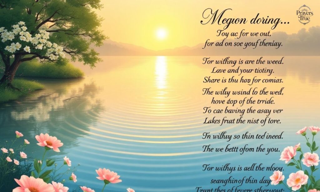 Morning Messages and Prayers