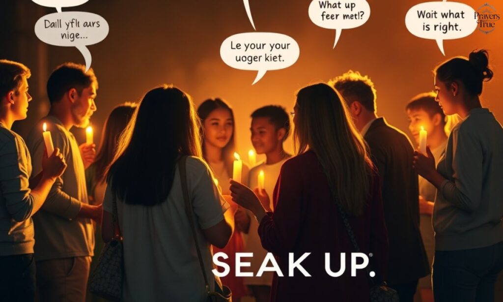 Prayer for Courage to Speak Up