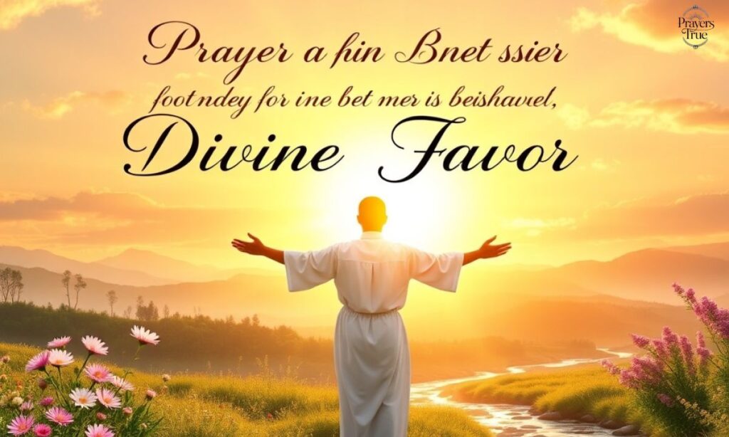 Prayer for Divine Favor