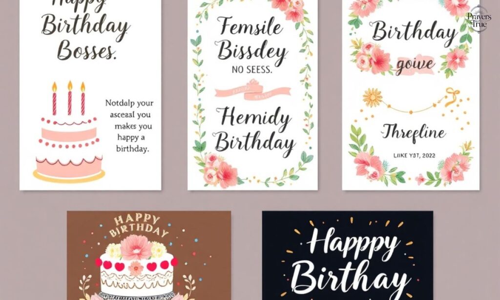 Professional Birthday Wishes for Female Bosses