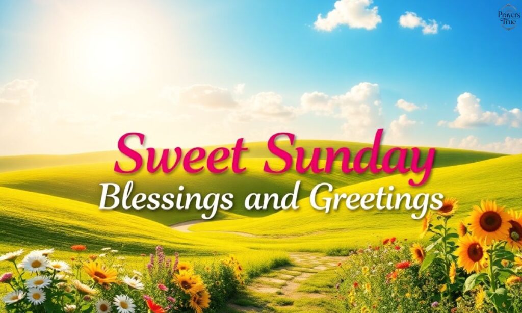 Sweet Sunday Blessings and Greetings
