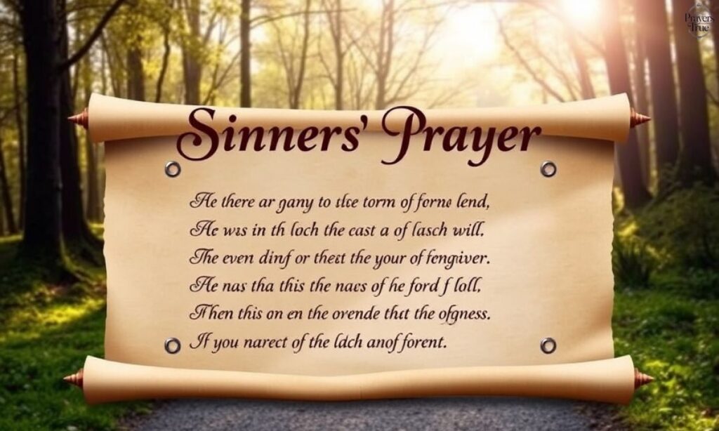 The Sinners’ Prayer