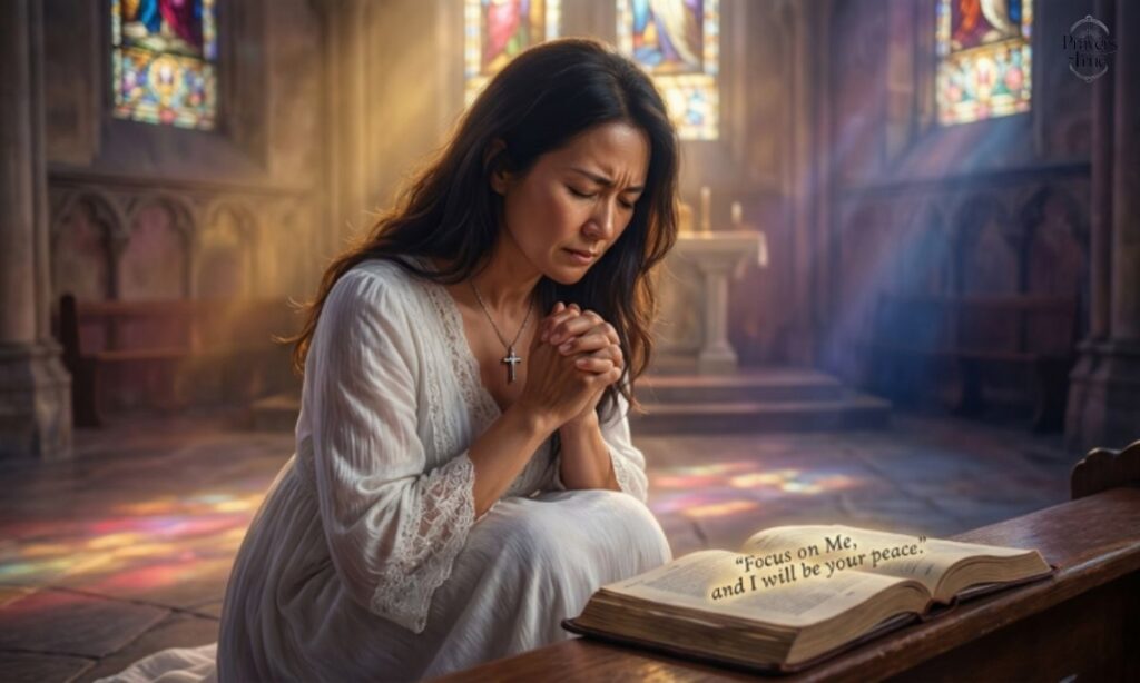 5. Prayer to Focus on God Instead of Anxious Thoughts