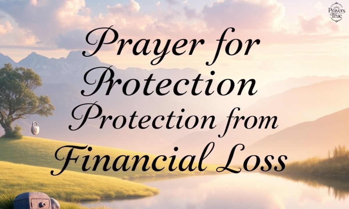 7. Prayer for Protection from Financial Loss