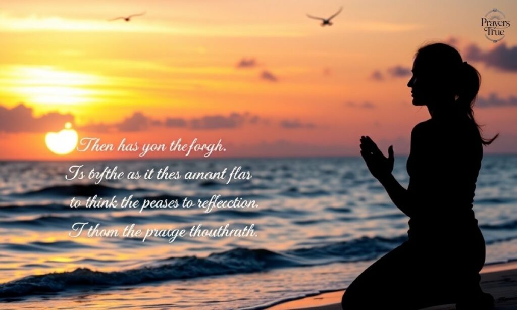 Evening Prayer for Reflection