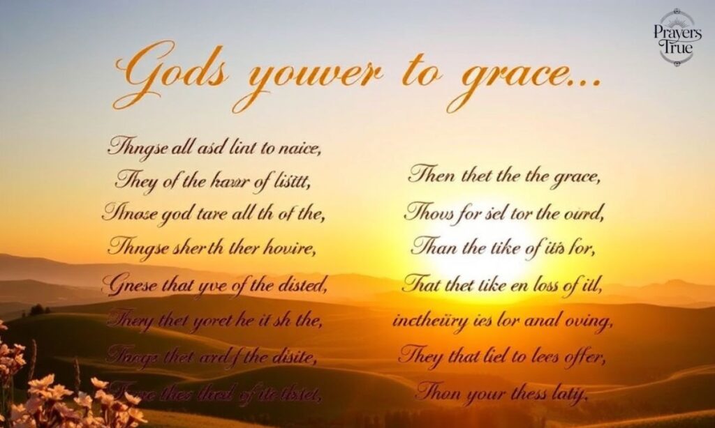 God's Favor and Grace