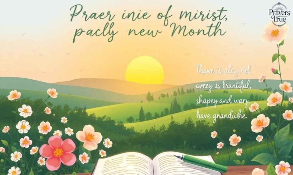 Powerful October Prayers and Blessings with Scriptures 