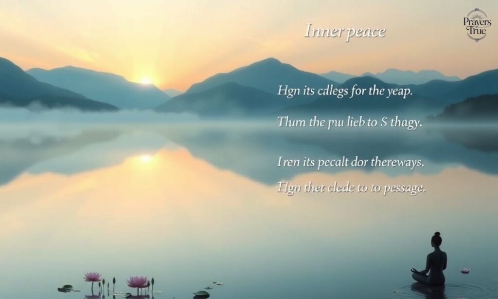 Prayer for Inner Peace