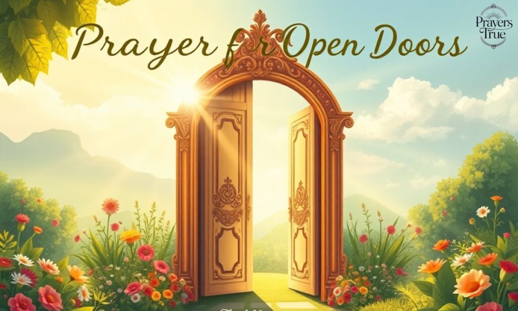 Prayer for Open Doors
