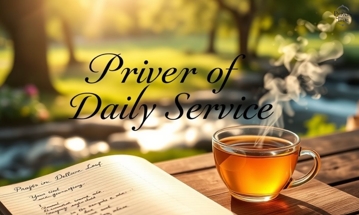 Prayer of Daily Service