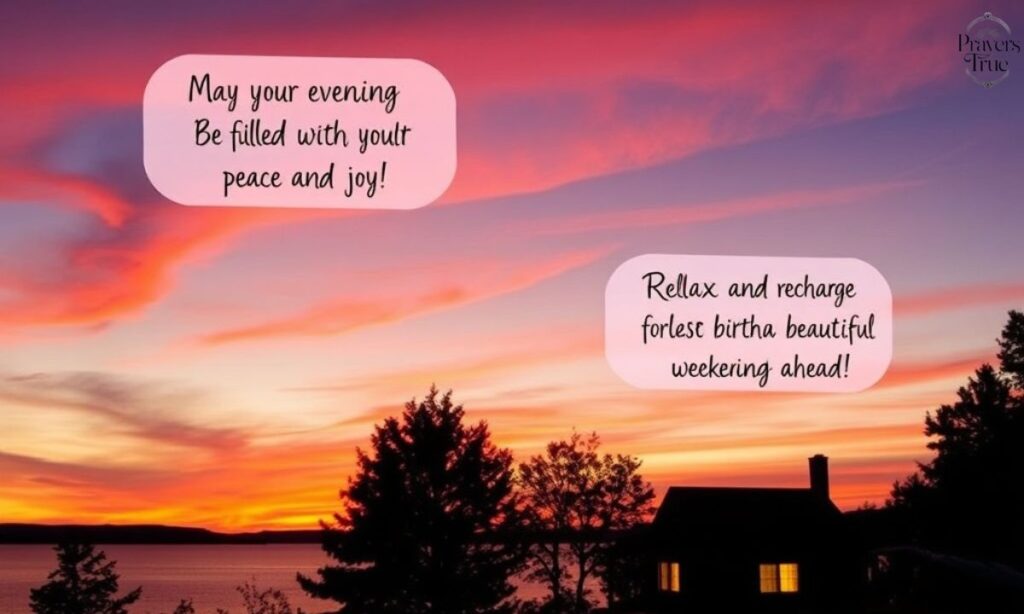 Saturday Evening Blessings