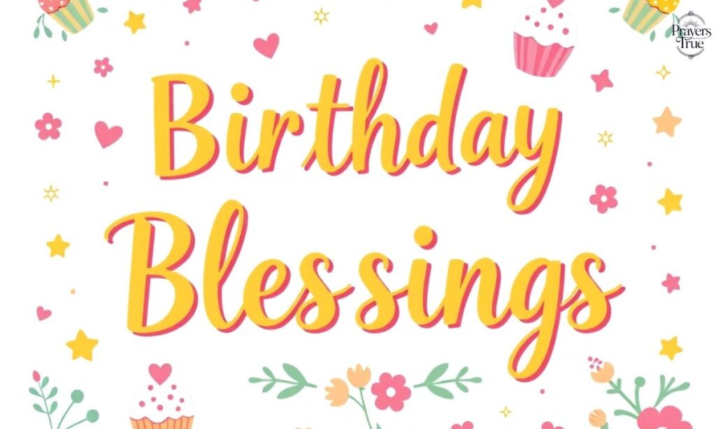 Simple Birthday Blessings for Friends