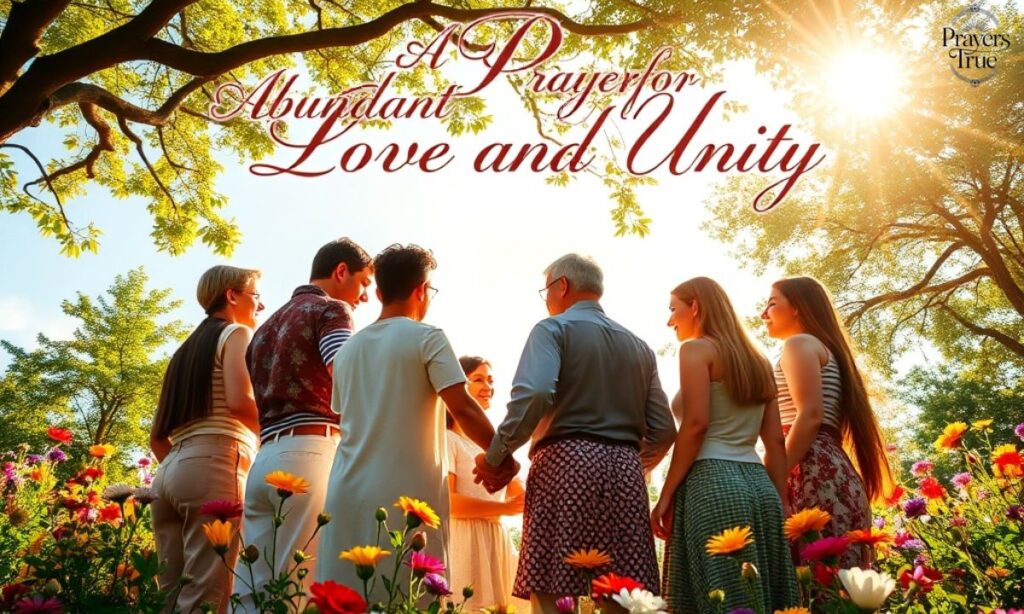 A Prayer for Abundant Love and Unity