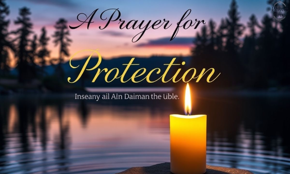 A Prayer for Protection from Pain and Trouble