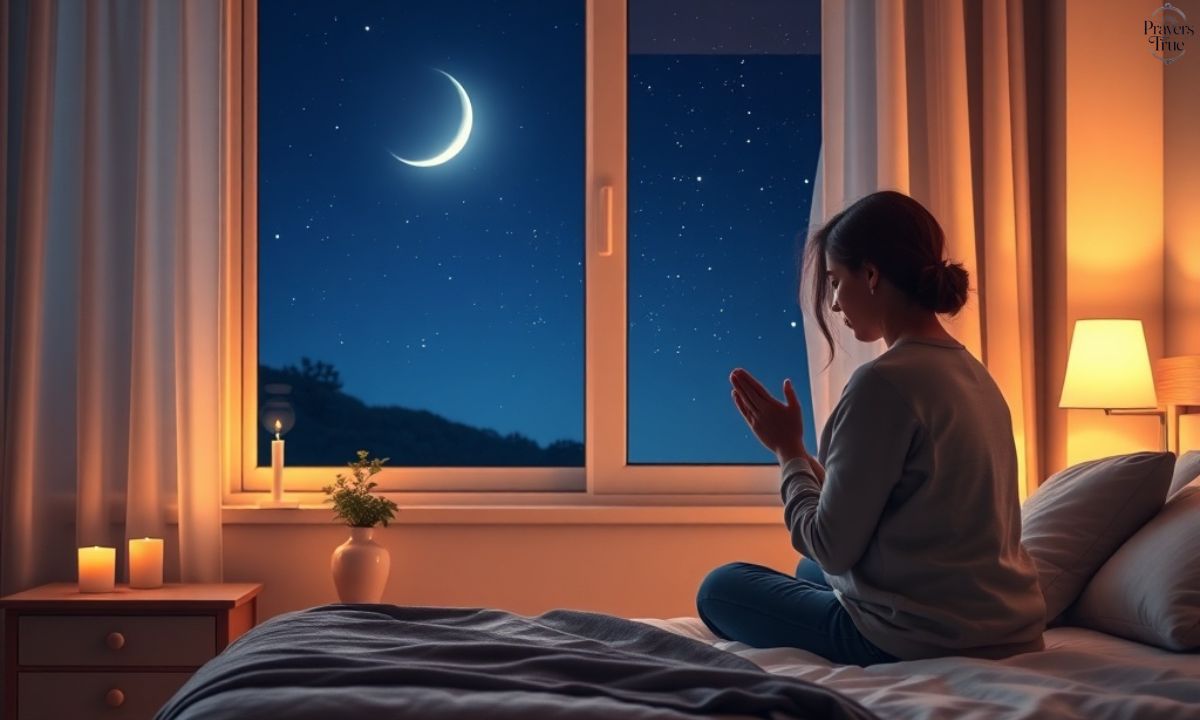 A night prayer for anxiety