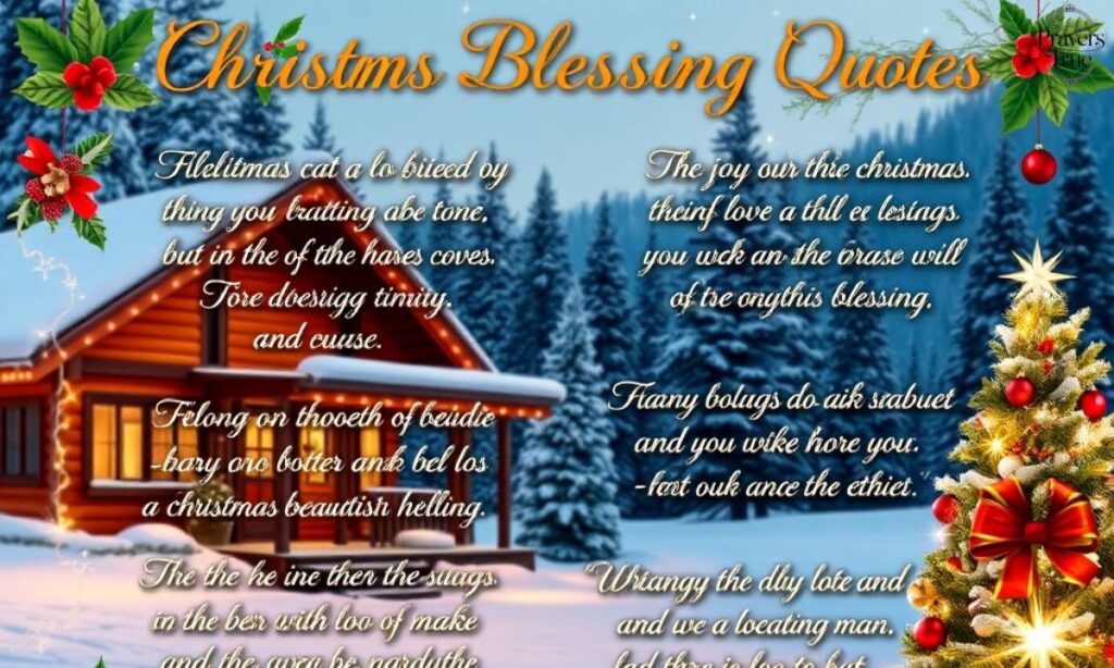 Christmas Blessing Quotes