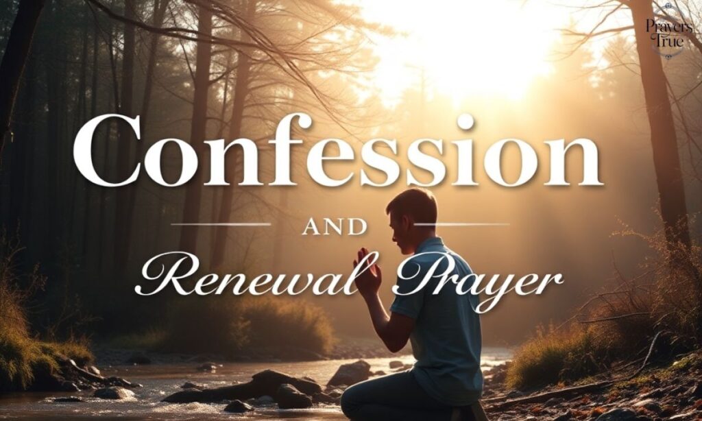 Confession and Renewal Prayer
