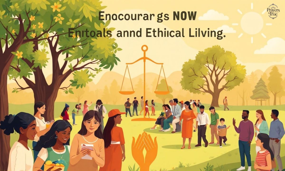 Encourages Moral and Ethical Living